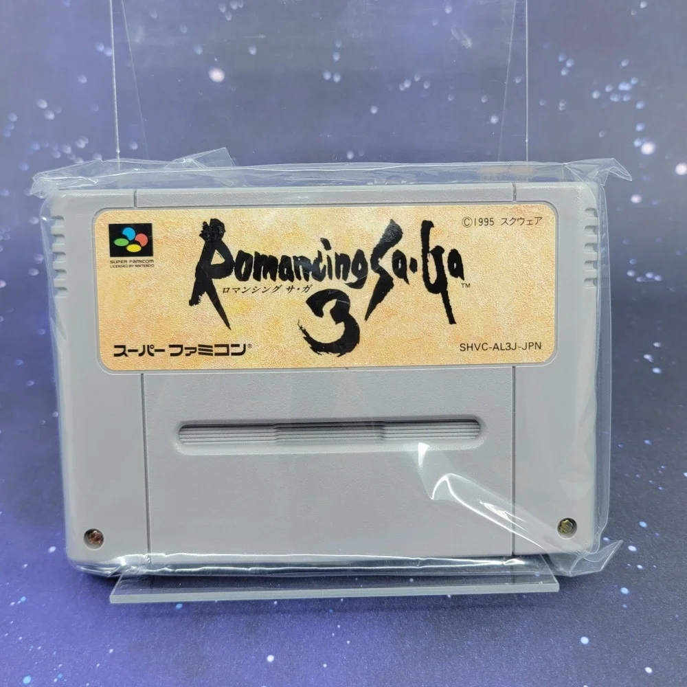 Romancing SaGa 3 (Nintendo Super Famicom) Japanese Video Game CIB Mint 1597